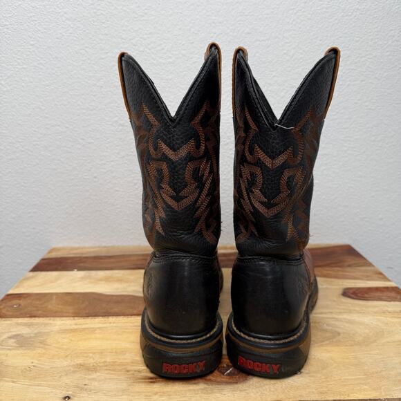 Rocky Boots Original Ride Flx Western Boot Women Size 8 M Waterproof - Picture 4 of 14